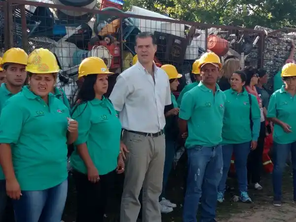El Intendente lanzó en el Ecoparque una nueva campaña de separación de residuos