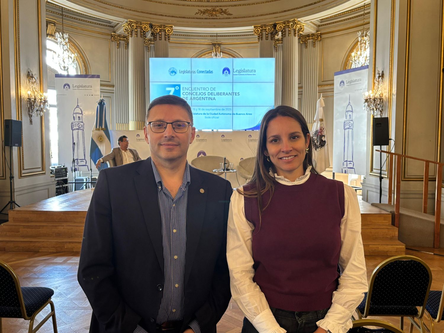 Mársico y Caruso representan a Rafaela en el 7º Encuentro Nacional de Concejos Deliberantes