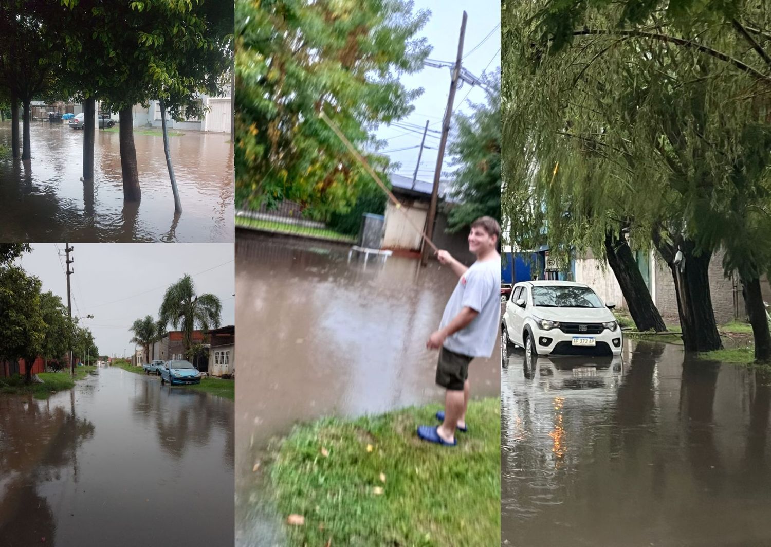 Temporal de lluvia: los reportes de la gente