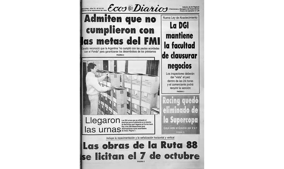 Viernes 30 de septiembre de 1994
