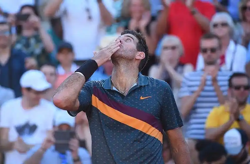 Del Potro se metió en octavos con un contundente triunfo