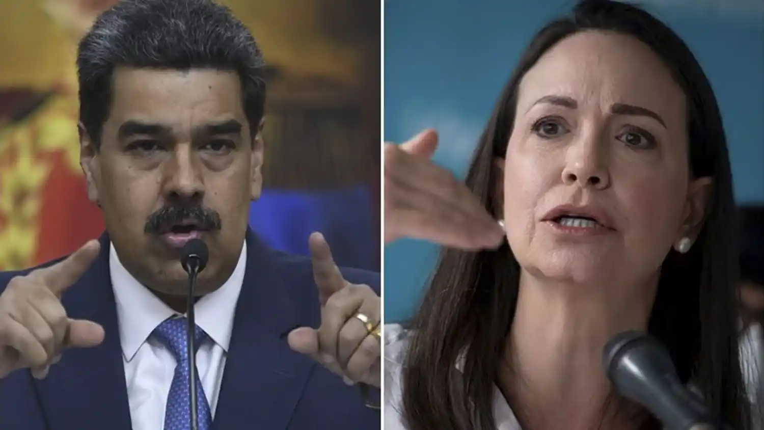 Así se preparan los protagonistas de las elecciones en Venezuela: MADURO VS MARÍA CORINA MACHADO