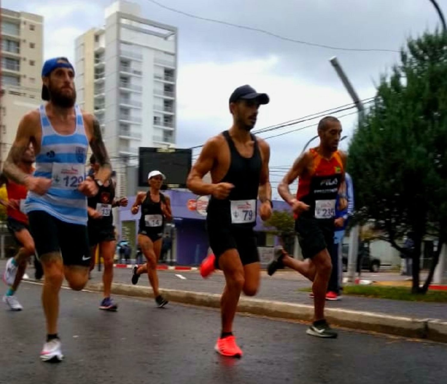 Yamil Carmona cumplió una destacada labor en el Maratón "A Pampa Traviesa"