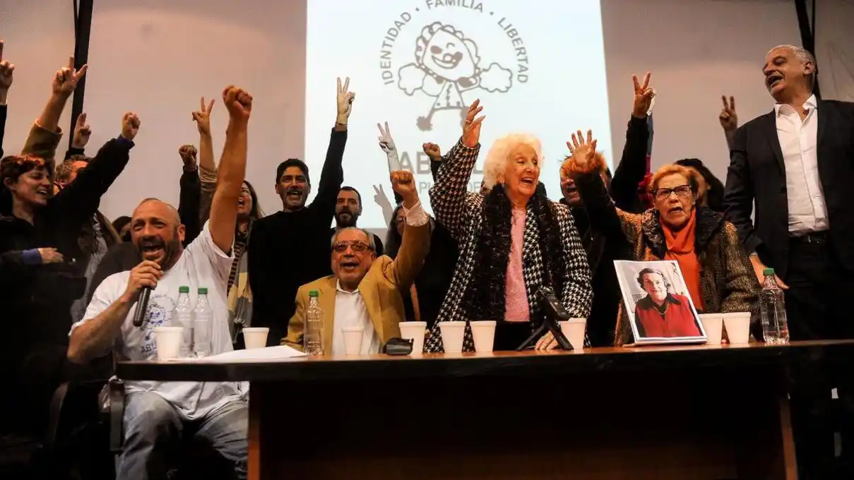 Abuelas anuncia la recuperación del nieto N° 138