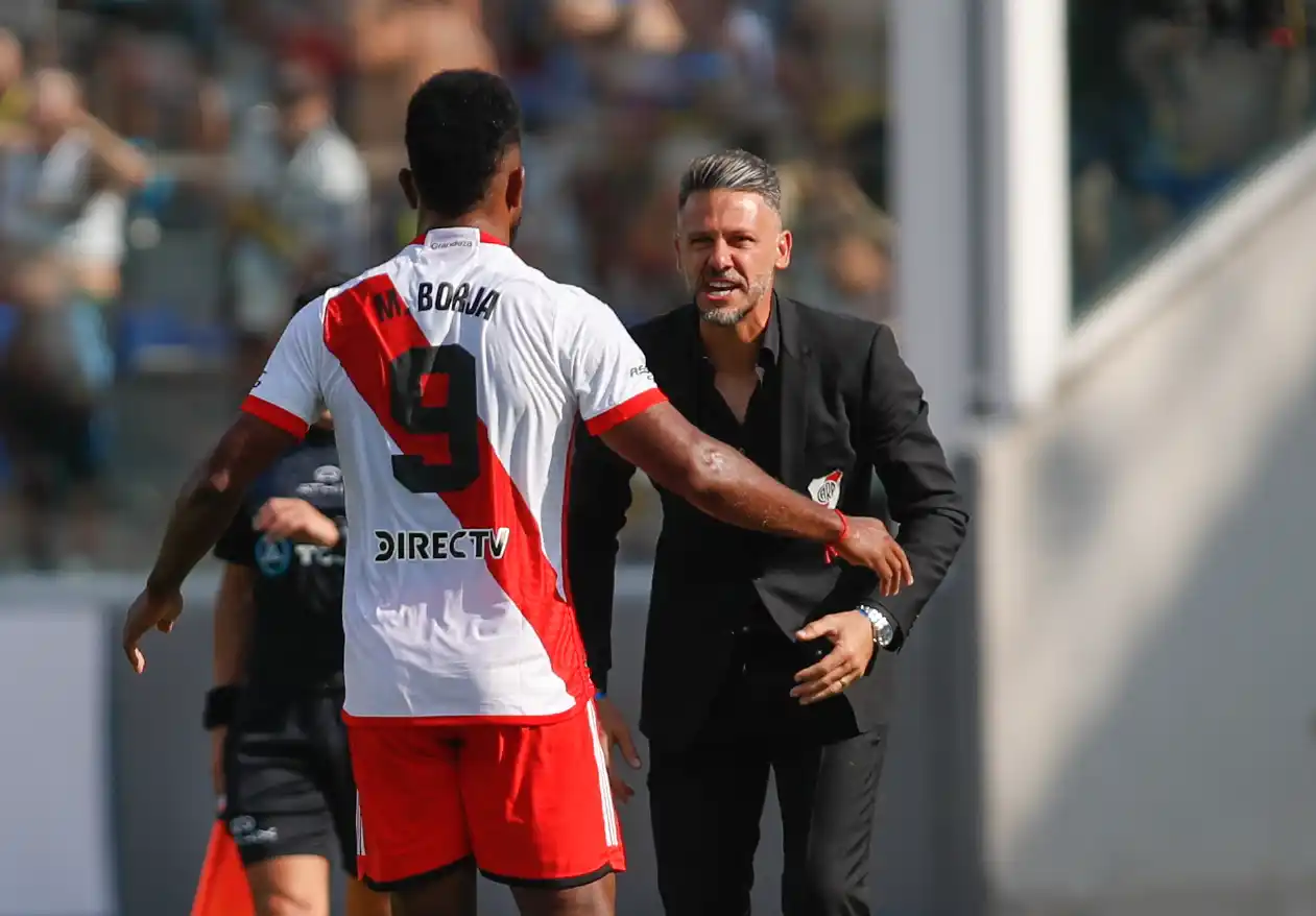 Borja y Demichelis están ante un partido crucial para River.