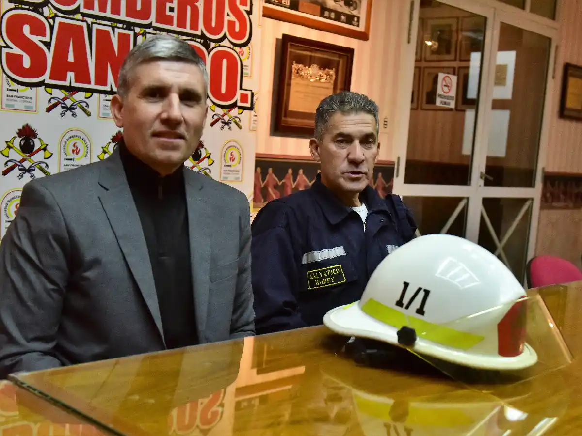 Salvático deja el cuerpo activo de Bomberos luego  de 35 años: “Me he preparado para este momento”    