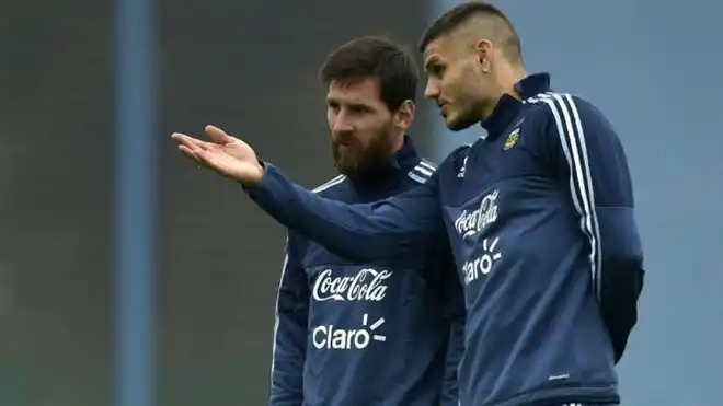 Icardi habló de su relación con Messi en la Selección