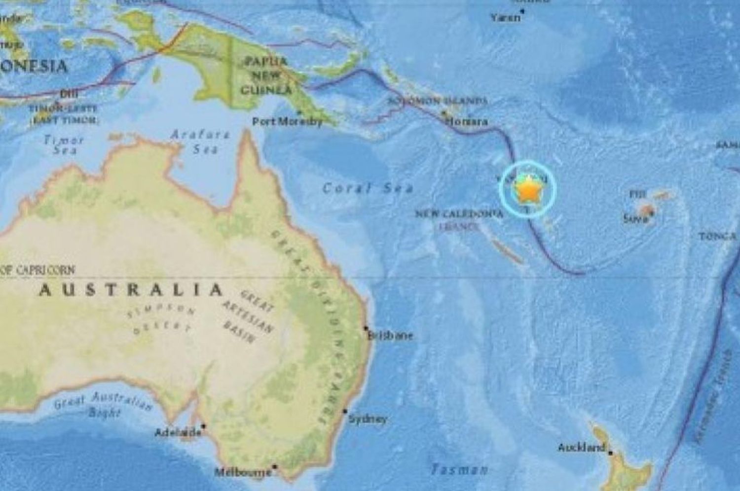 Alerta de tsunami por un terremoto de magnitud 7 en el Pacífico