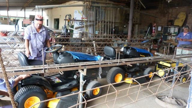 LLEGARON LAS NUEVAS HERRAMIENTAS PARA HIGIENE URBANA Y REARMADO DEL TALLER MUNICIPAL