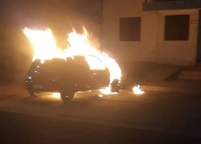 Se avanza en el caso del automóvil incendiado en diciembre 