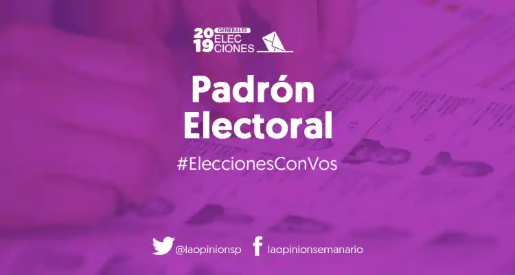 Elecciones 2019: cómo consultar el padrón para saber dónde votar
