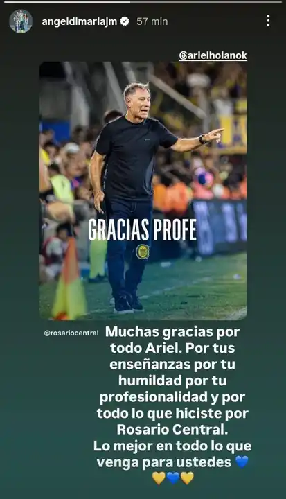 ¿posteo de despedida de Fideo