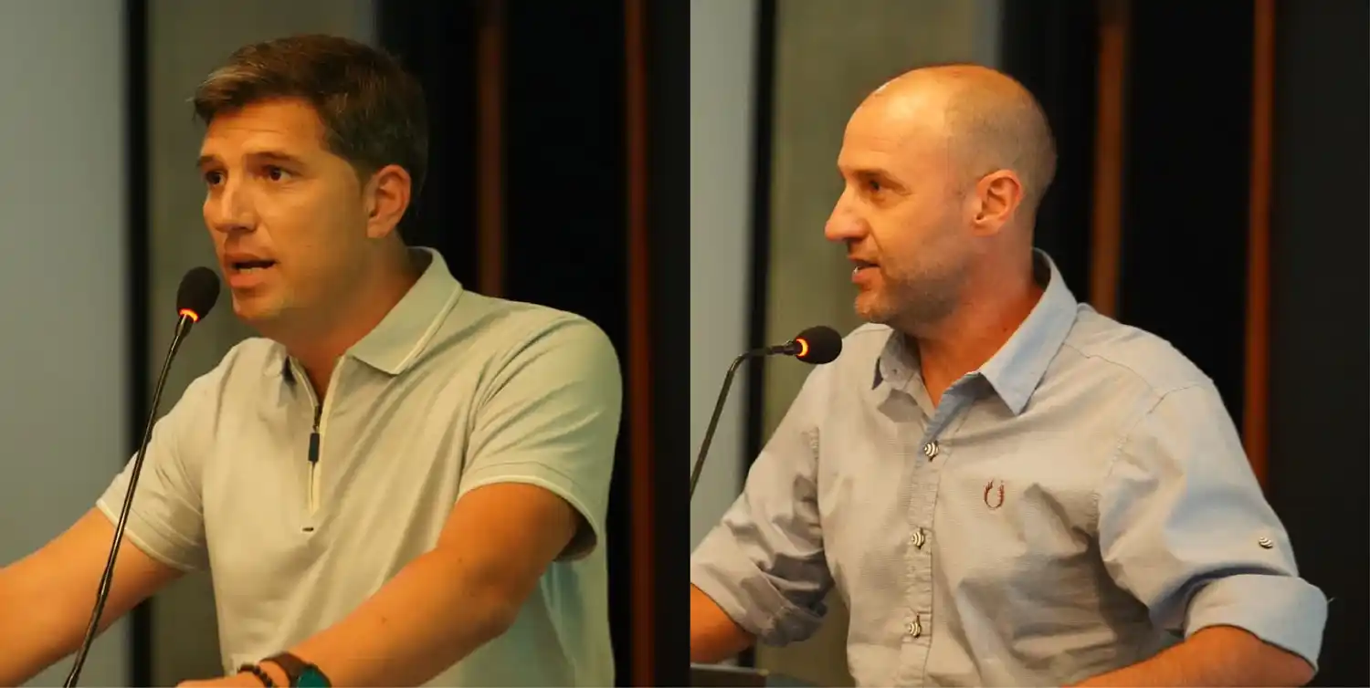 Andrés Barovero y Juan Manuel Aróstegui.