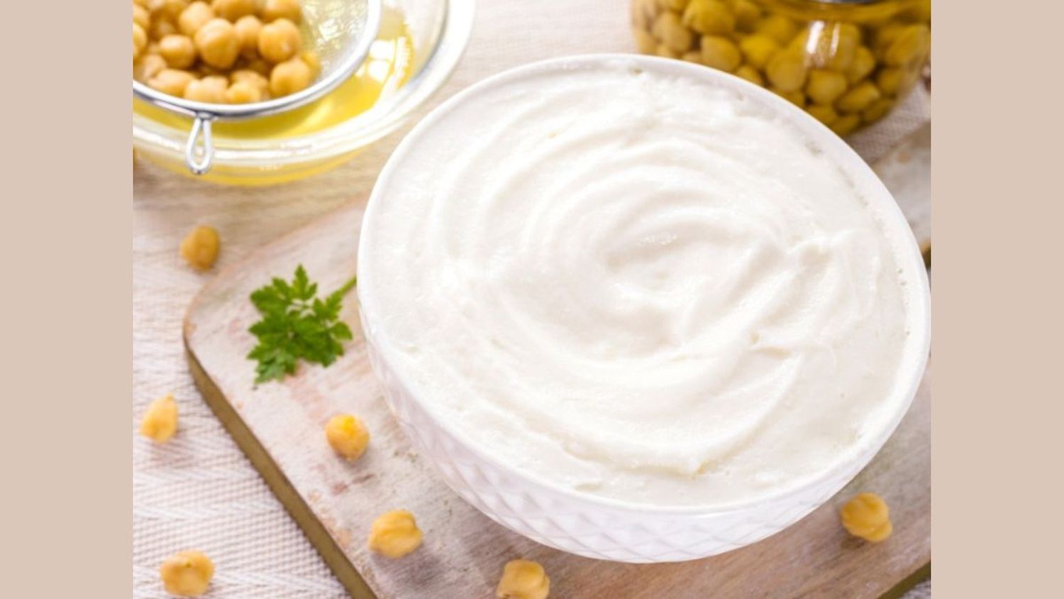 Delicioso y sin lácteos: yogur de garbanzos (Video)
