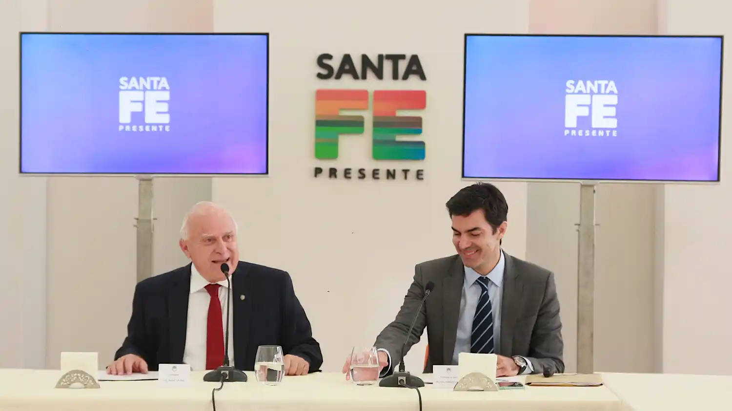 Lifschitz y Urtubey analizaron la Reforma Constitucional