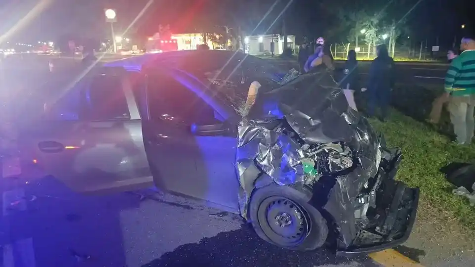 La víctima se encontraba en el asiento del acompañante de un Renault Logan.