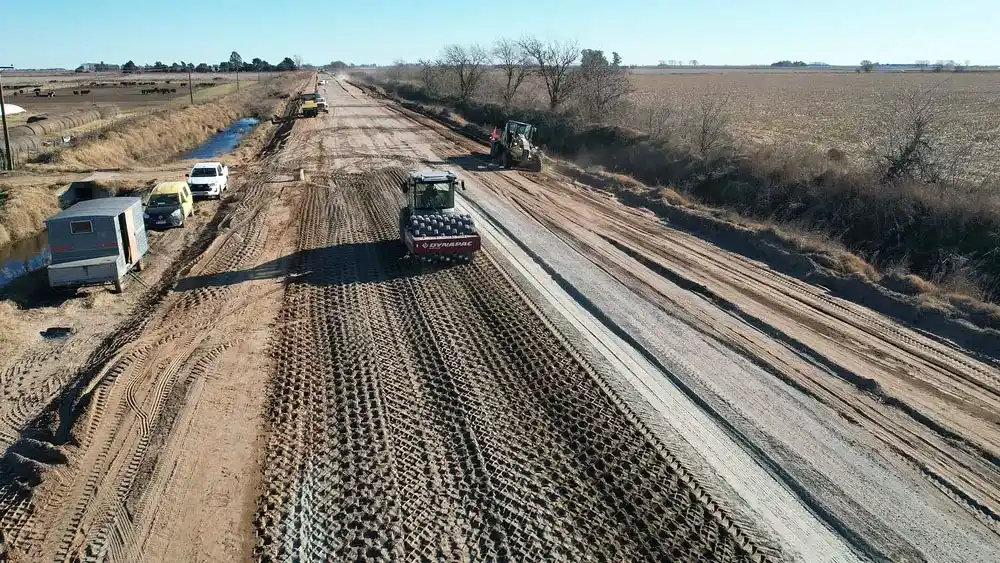 Los trabajos en la Ruta del Cereal.