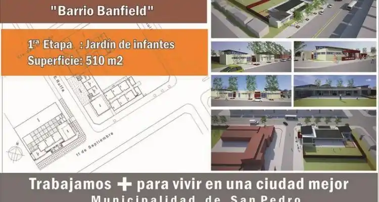 Llamado a licitación por el Jardín de la cancha de Banfield