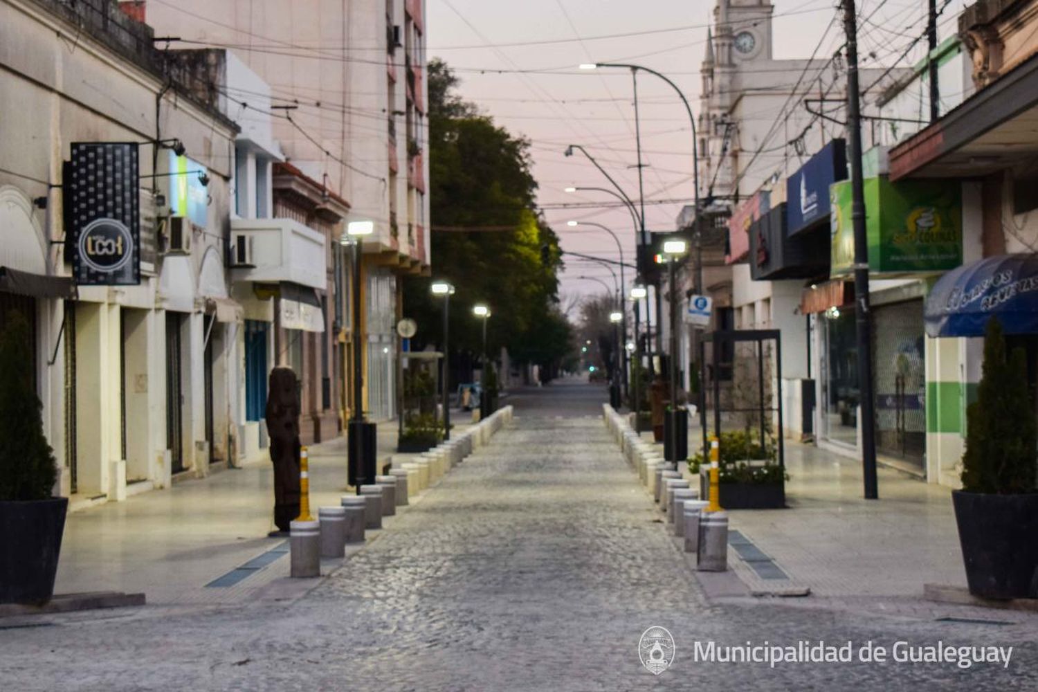 La semipeatonal se llamará Federico Bogdan