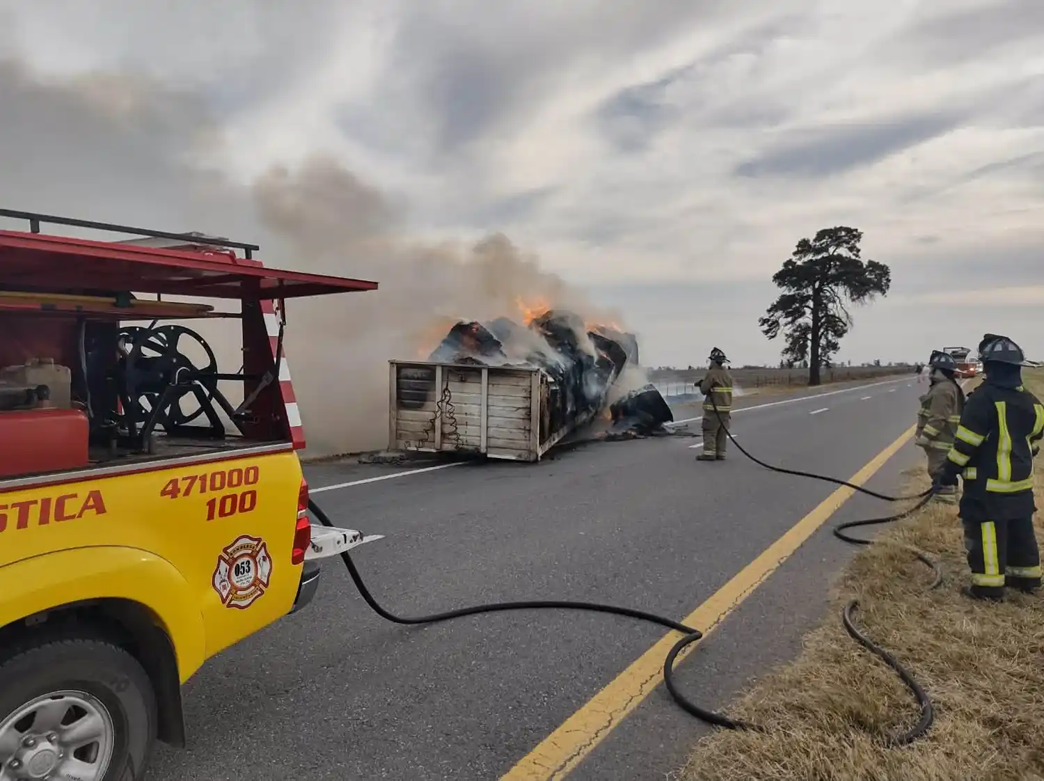 bomberos de maria juana