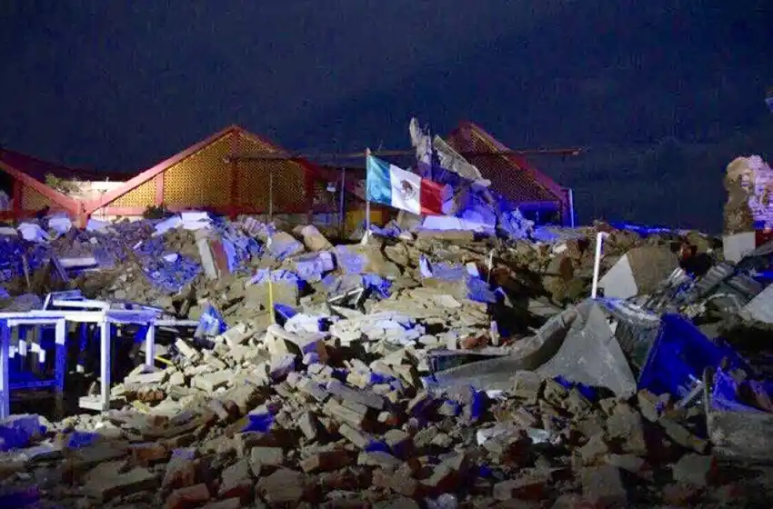 Las imágenes mas impactantes registradas por la gente del lugar