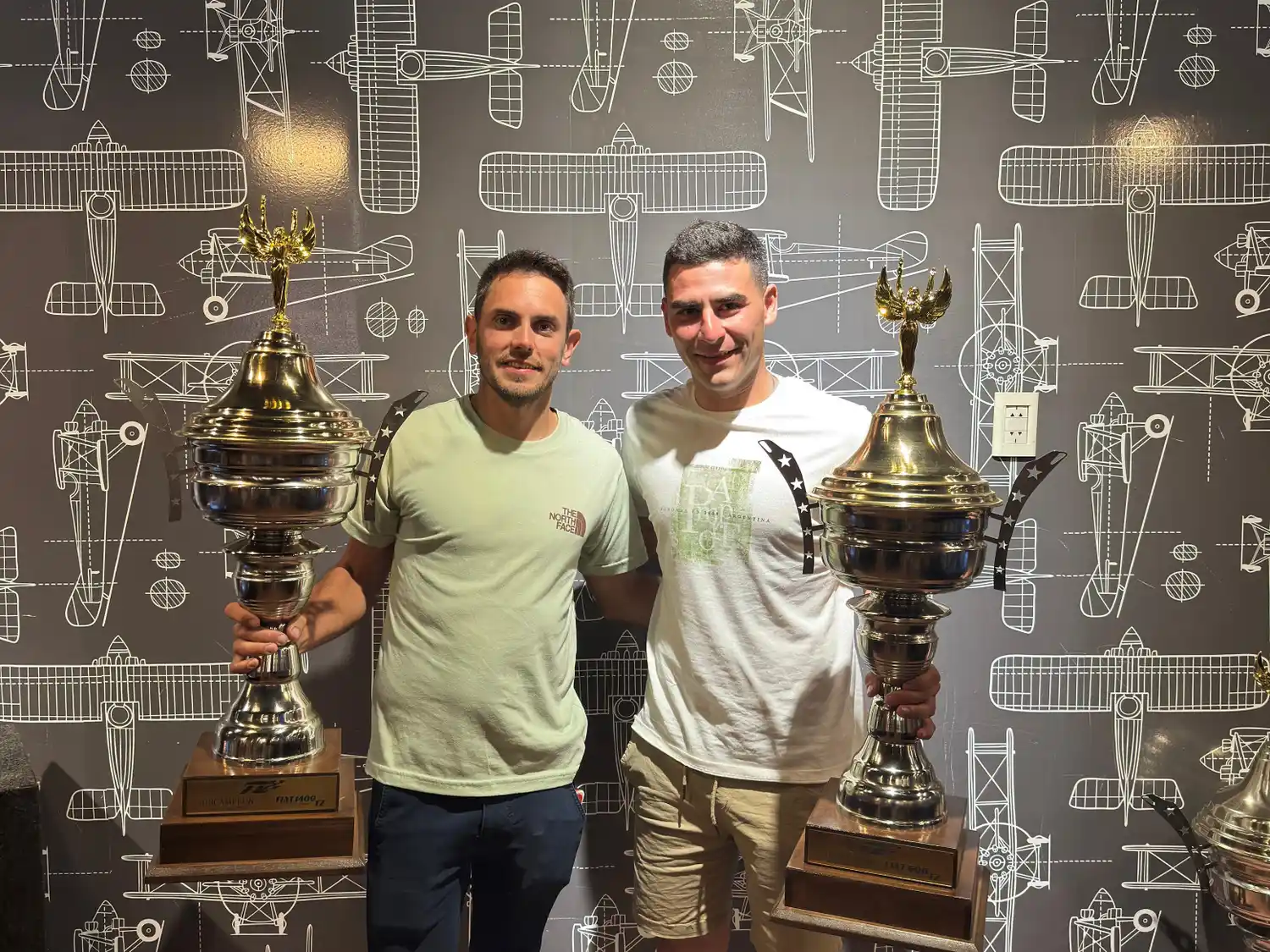 Aimar y Omedes festejaron en Rafaela.