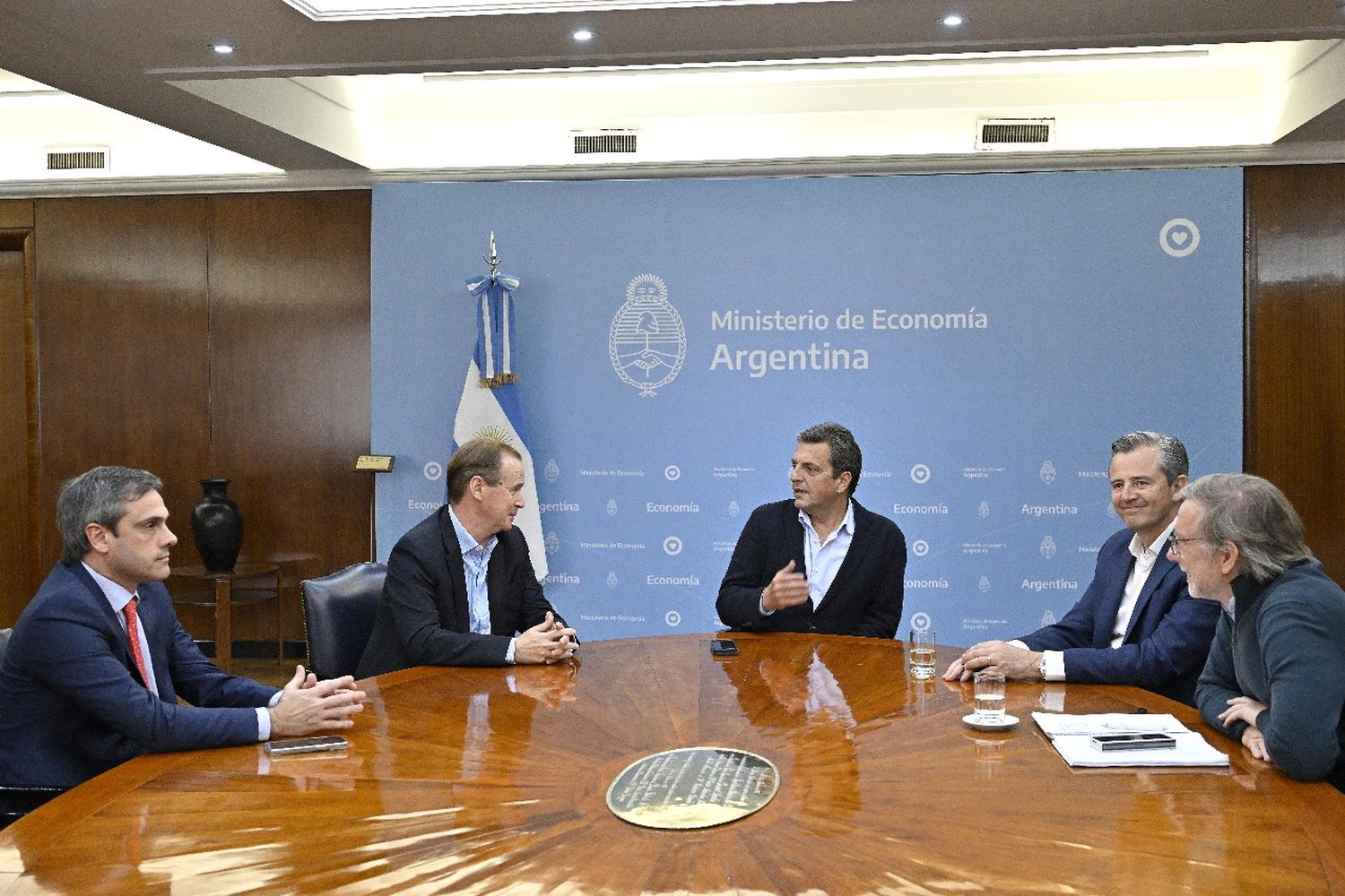 Bordet, Bahl y Michel planifican con Massa la campaña para el triunfo de Unión por la Patria