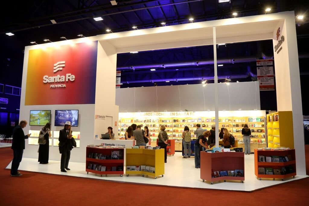 El stand de la Provincia en la Feria del Libro