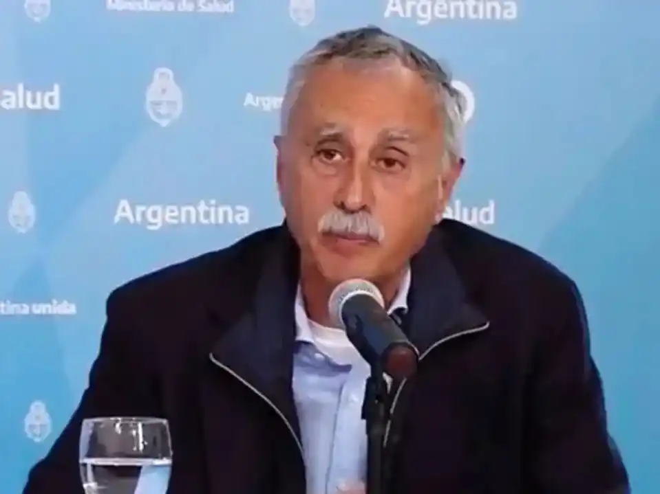 Mario Lugones, ministro de Salud.