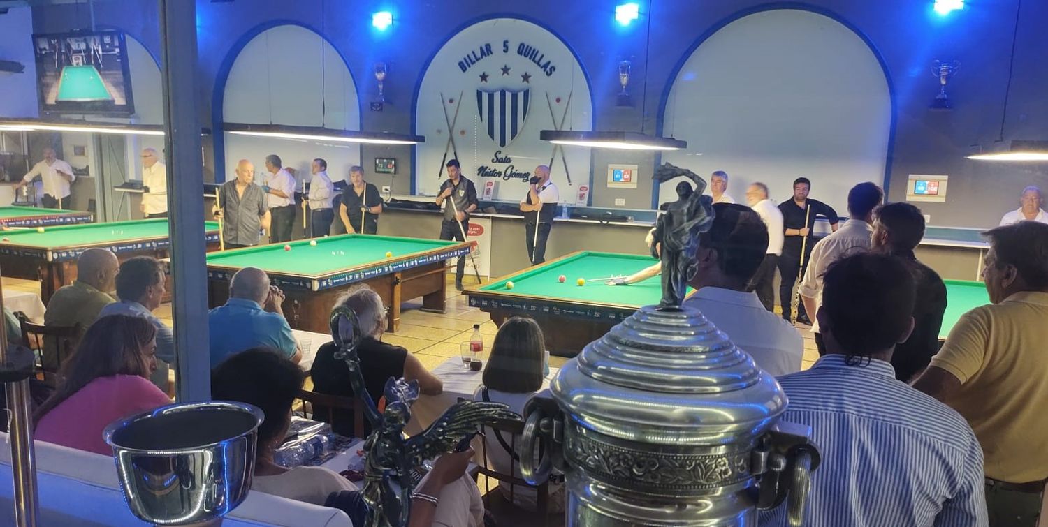 Quinta etapa del ATP Billar en marcha