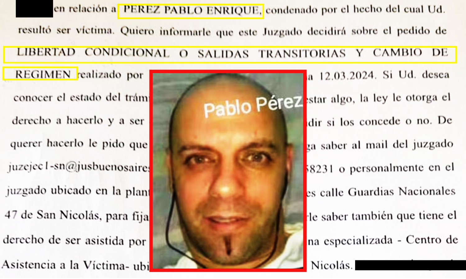 Piden beneficios para alivianar la condena del violador serial Pablo Pérez