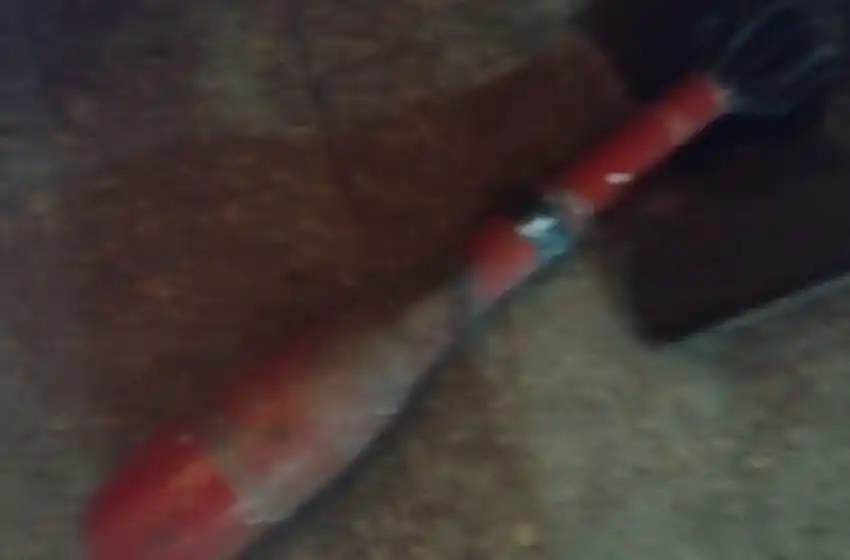 Encontró en la casa de su abuelo un proyectil calibre 40