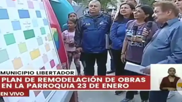 Chavismo remoza su bastón de lucha y emblemática parroquia 23 de Enero, donde reposan restos de Hugo Chávez
