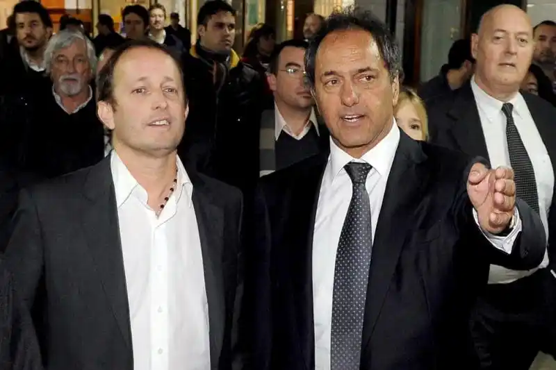 Elecciones 2013: Scioli, Insaurralde y Bossio en Mar del Plata