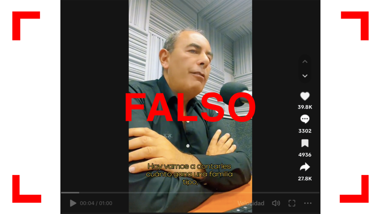 No, una “familia tipo” de 4 integrantes no cobró $ 219 mil de planes sociales en agosto como asegura un video viral