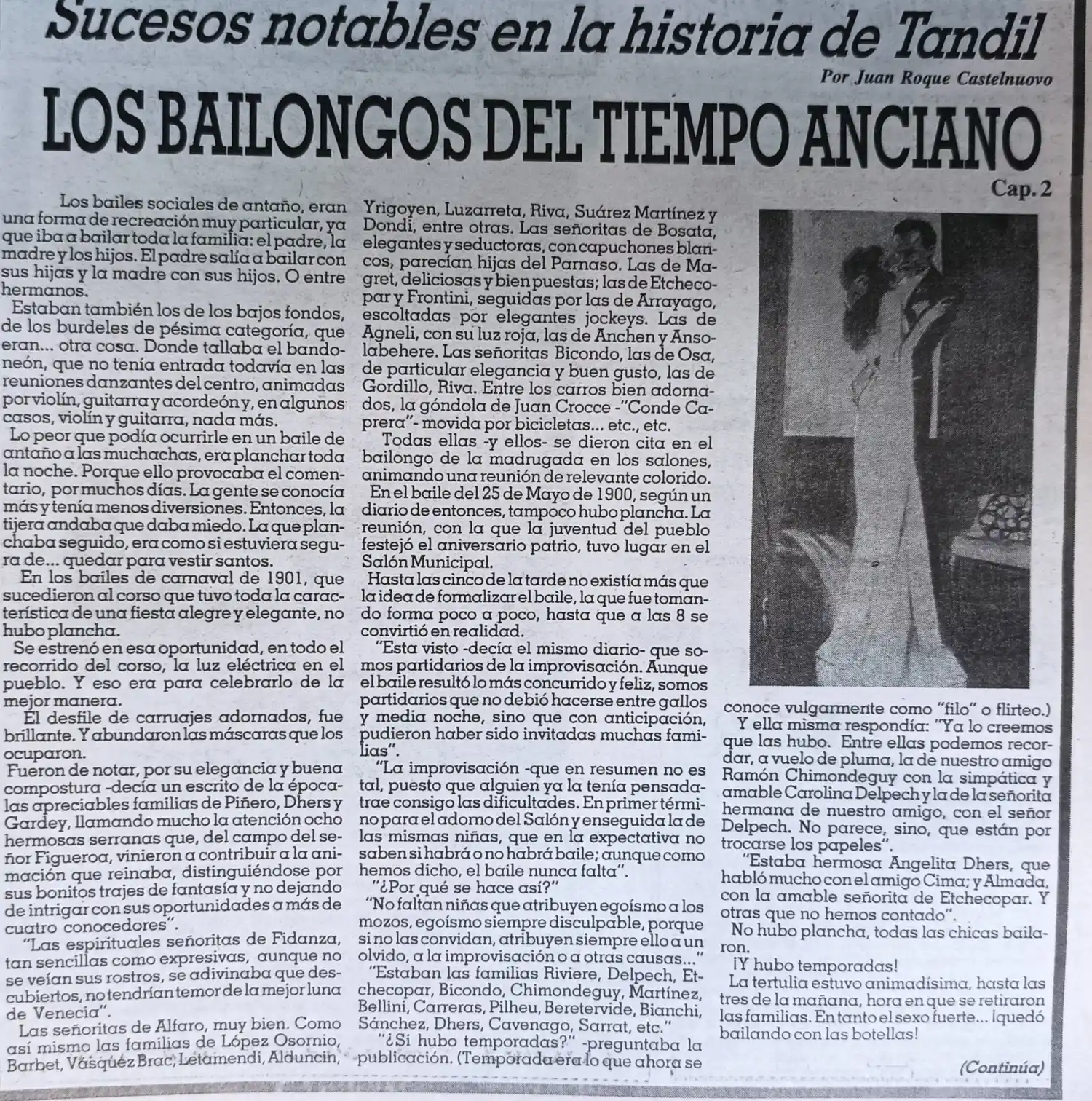 Los bailongos del tiempo anciano   - Capítulo 2.