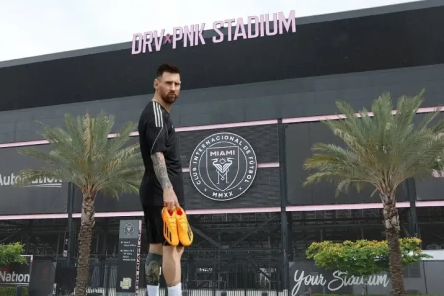 Los días de trabajo de Messi en Miami