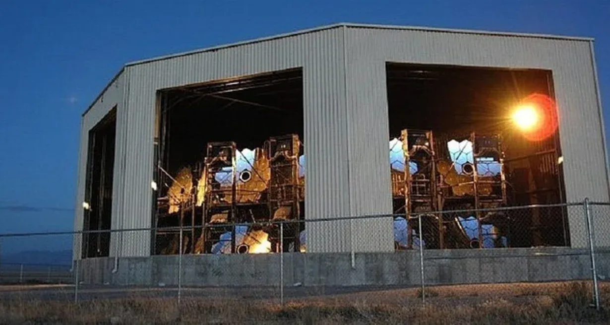 Telescopio Array, en Utah (Estados Unidos).