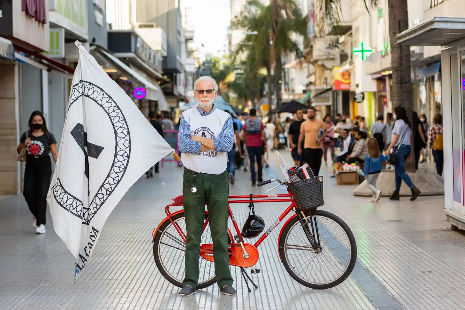 Saúl Perman: “Vamos a plantar 111 árboles frutales”