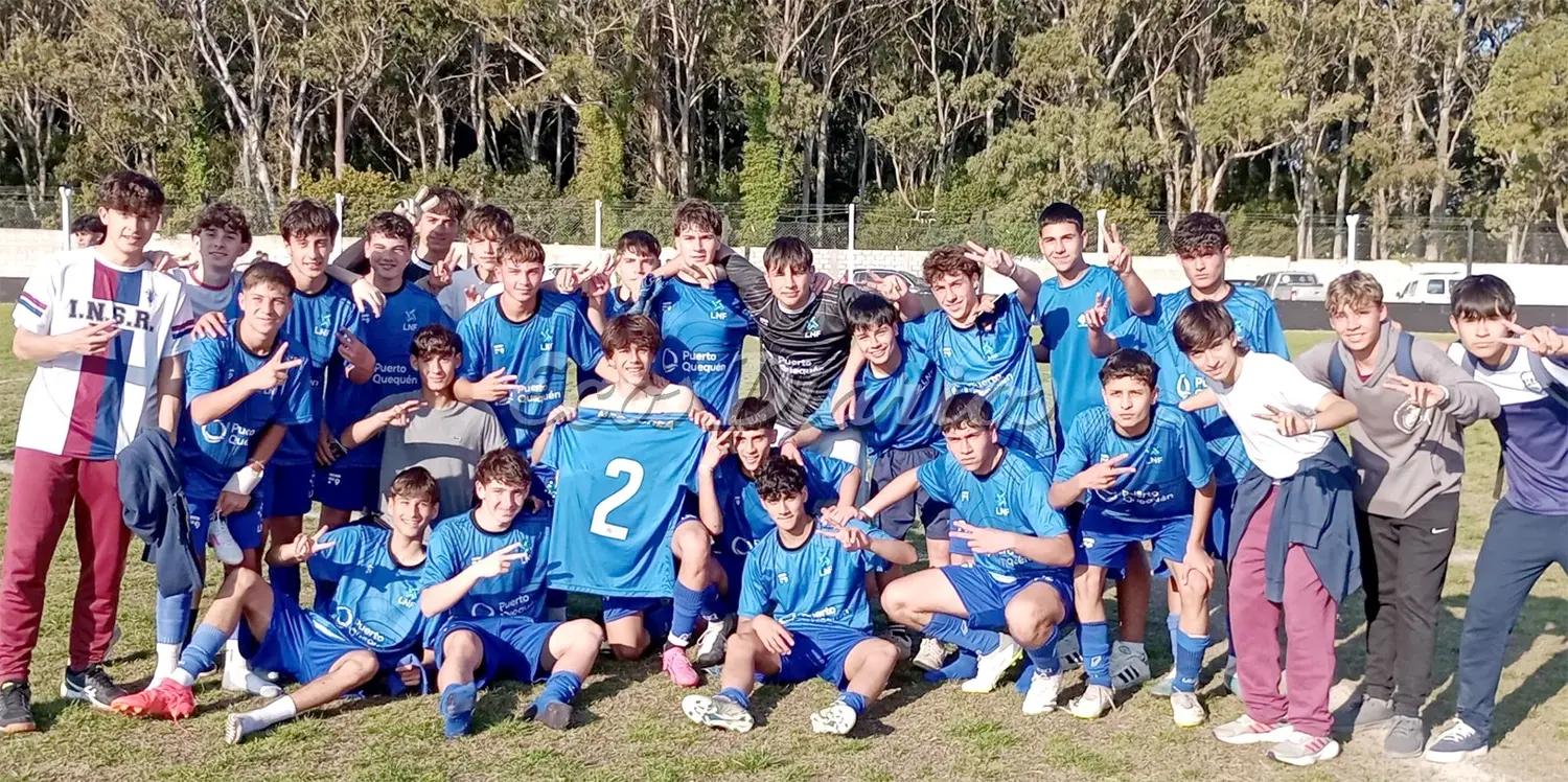 Necochea 2-0 Miramar. La Sub-15 necochense festeja su gran triunfo