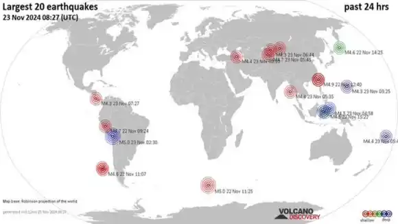 SIN PÉRDIDAS QUE LAMENTAR: Seguidilla de temblores sacudieron TAIWÁN