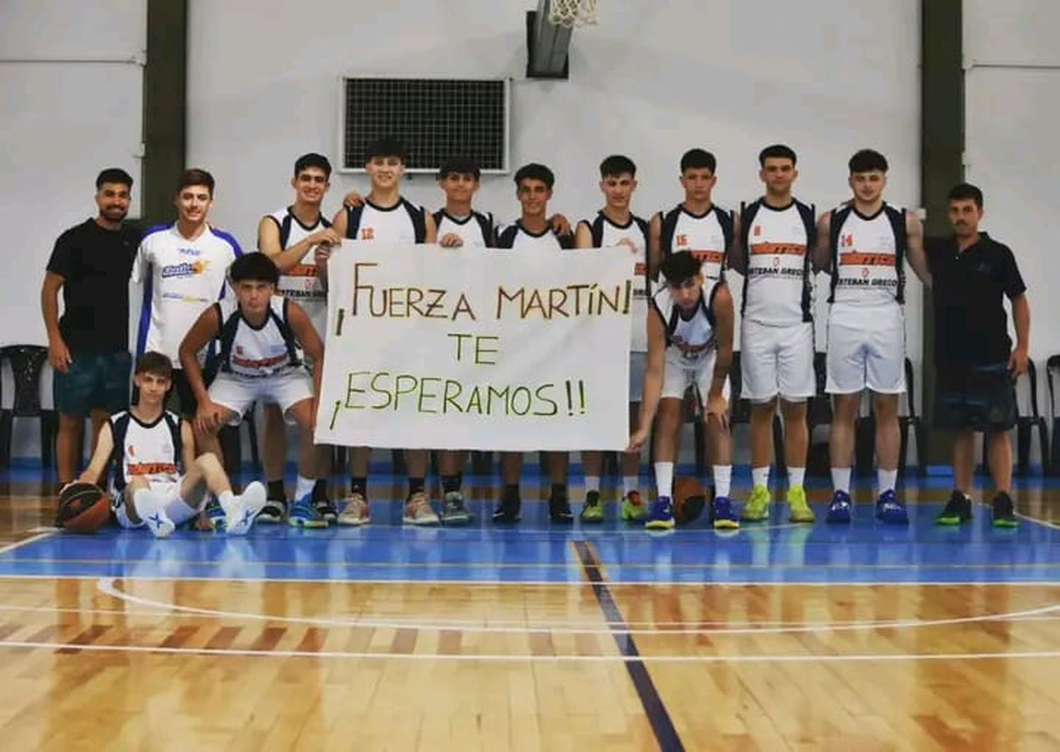 Fuerza Martín, te esperamos!