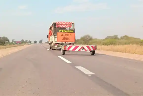 Vialidad Nacional sigue con los trabajos en Ruta Nº 95
