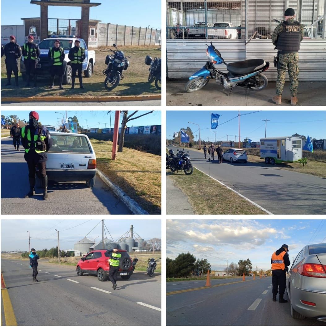Fin de semana con operativos de control policial