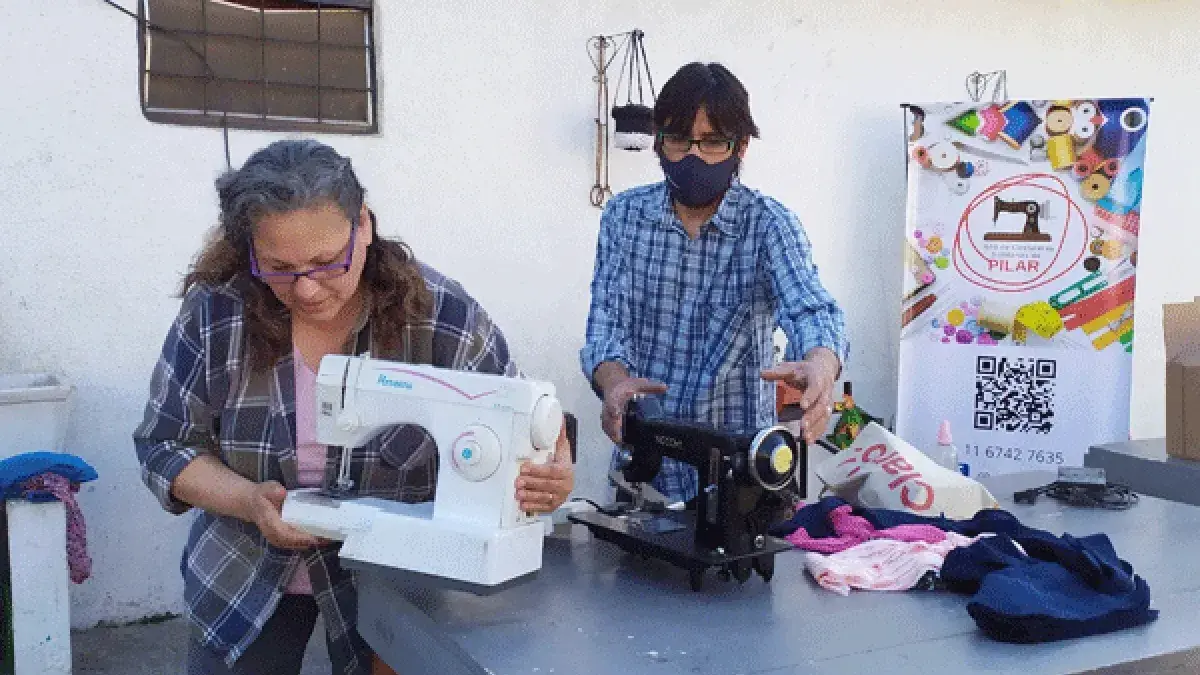 Talleres gratuitos de costura en Pilar