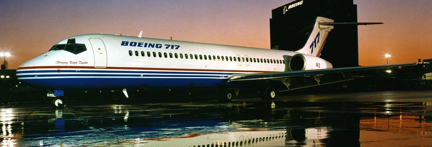 Boeing 717, el último avión de McDonnell Douglas