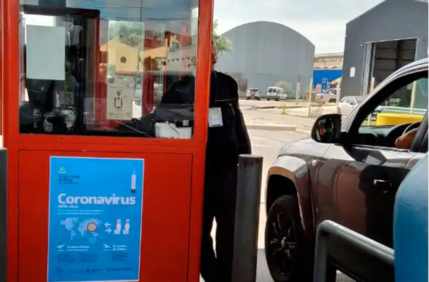 Ante el avance del coronavirus, el puerto local puso en marcha un plan de contingencia