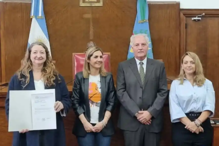 La declaración fue entregada en el recinto del Concejo Deliberante.