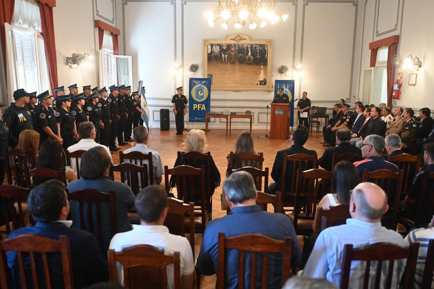 Realizaron un acto en Gualeguaychú por la "semana de la Policía Federal Argentina"