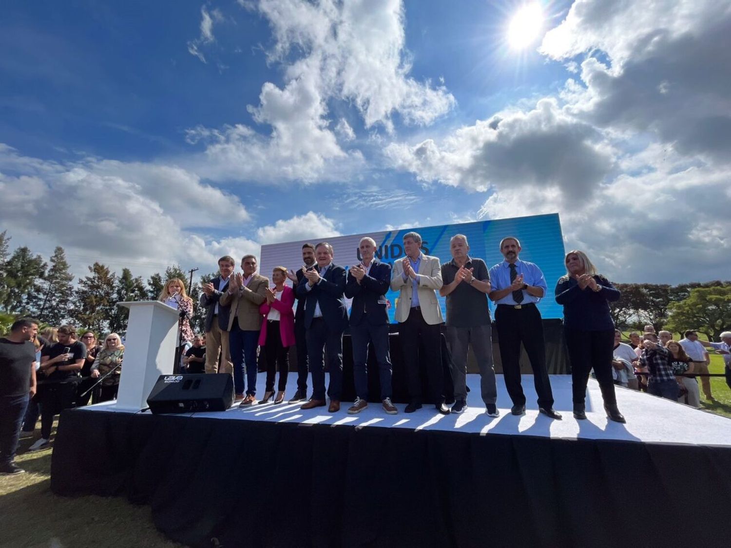 Real en la presentación de Unidos: “Iniciamos este camino para recuperar la senda del progreso”